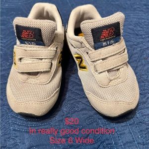 Toddler size 6 Wide width